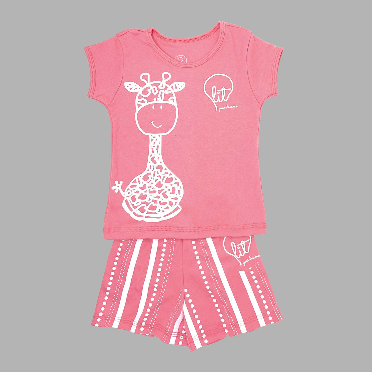 Pijama para Bebé Lori Rosa - 2 años