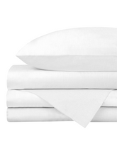 Juego de Sábanas de 3 piezas para Cama Cuna Blanco