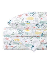 Juego de Sábanas para Cama Individual 3 piezas Flores