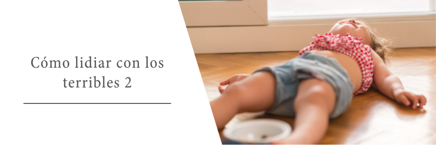 Cómo lidiar con los terribles dos