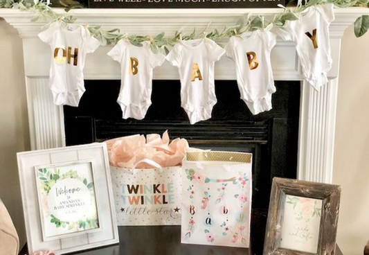 Ideas para la mesa de regalos de tu baby shower