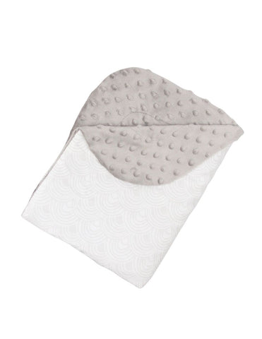 Juego para Cuna - con sábanas 100% Algodón - Arcos Gris - 3 piezas