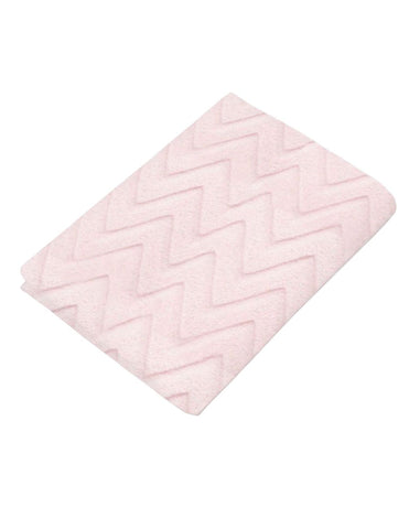 Sábana de Cajón Calientita para Mini Colecho (50x90) - Zig Zag Rosa
