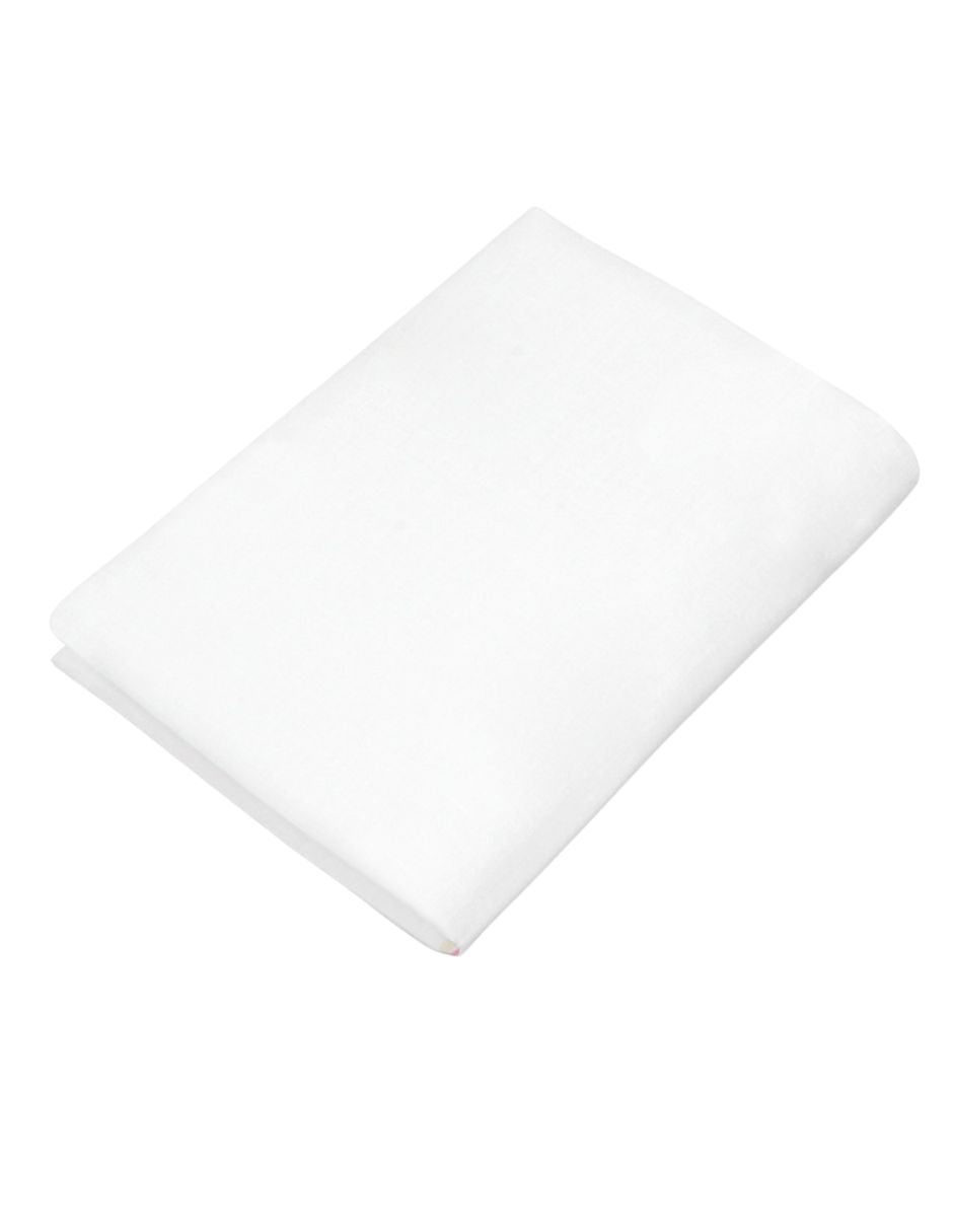 Sábana de Cajón para Colecho/Corral (74x110) - Blanco Satin
