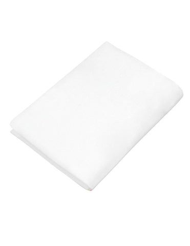 Sábana de Cajón para Cama Cuna Blanco - 100% Algodón
