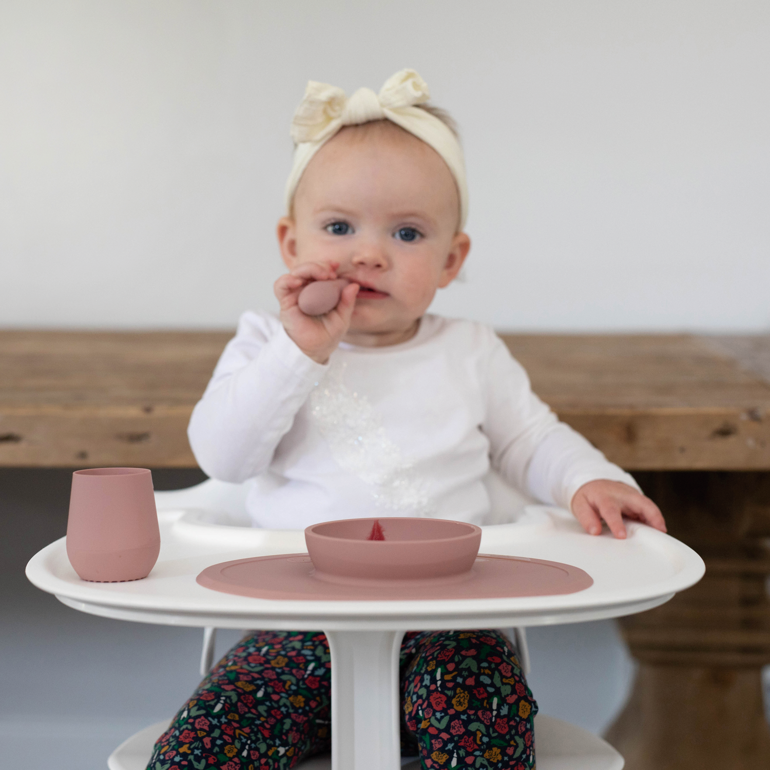EZPZ Vaso Tiny 6+ Rosado Nórdico