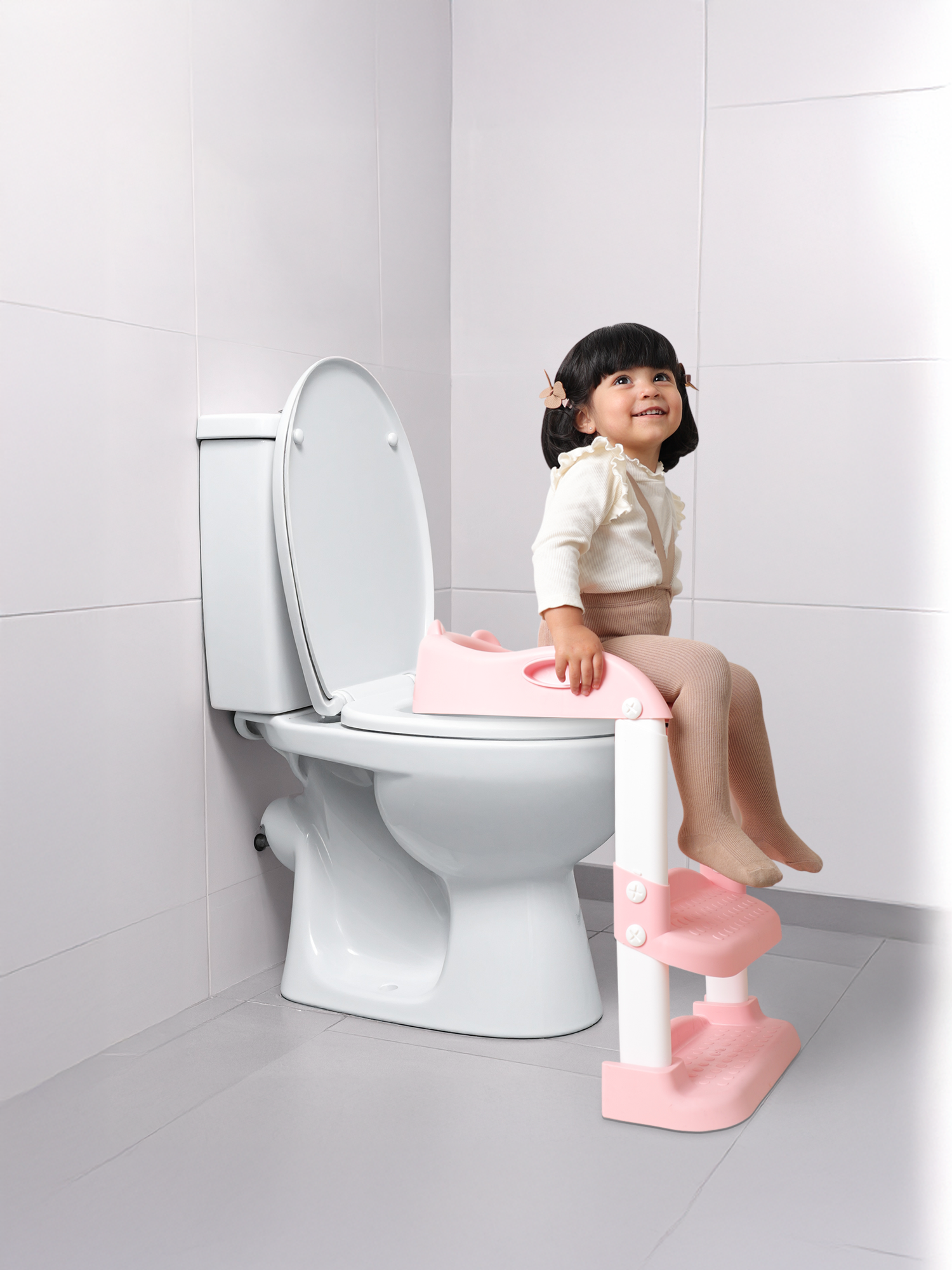 Asiento entrenador para Inodoro - Rosa