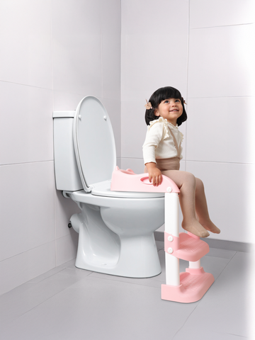 Asiento entrenador para Inodoro - Rosa