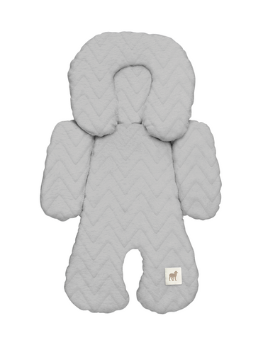 Cojín Posicionador para Porta Bebé Zig Zag Gris
