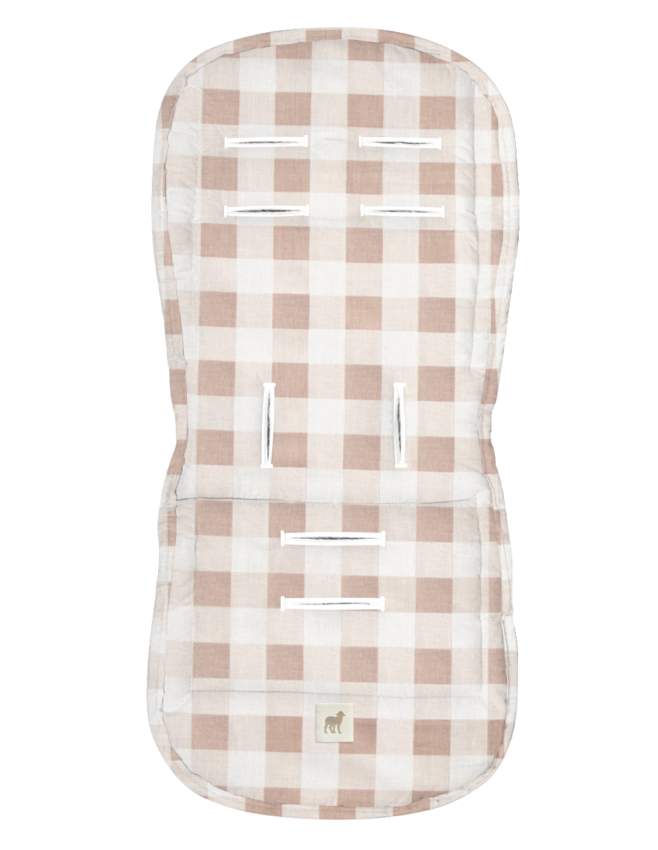 Cubre Carreola Gingham