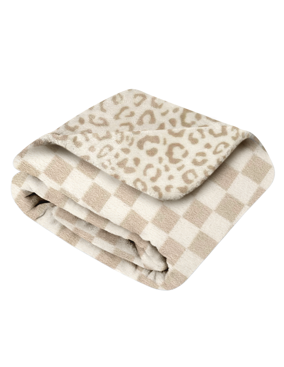 Cobijita para Bebé Súper Suave - Manchitas / Cuadritos