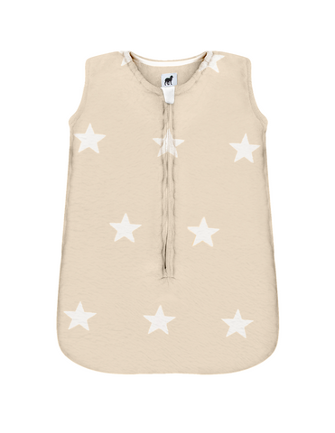 Saquito para Dormir para Bebés (0 - 6 meses) - Estrellas Beige