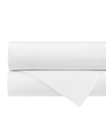 Set de 2 Sábanas de Cajón para Cuna Blancas