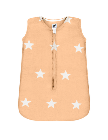 Saquito para Dormir para Bebés (0 - 6 meses) - Estrellas Peach