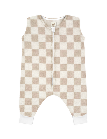 Saquito para Dormir para bebés con abertura para pies - Cuadritos