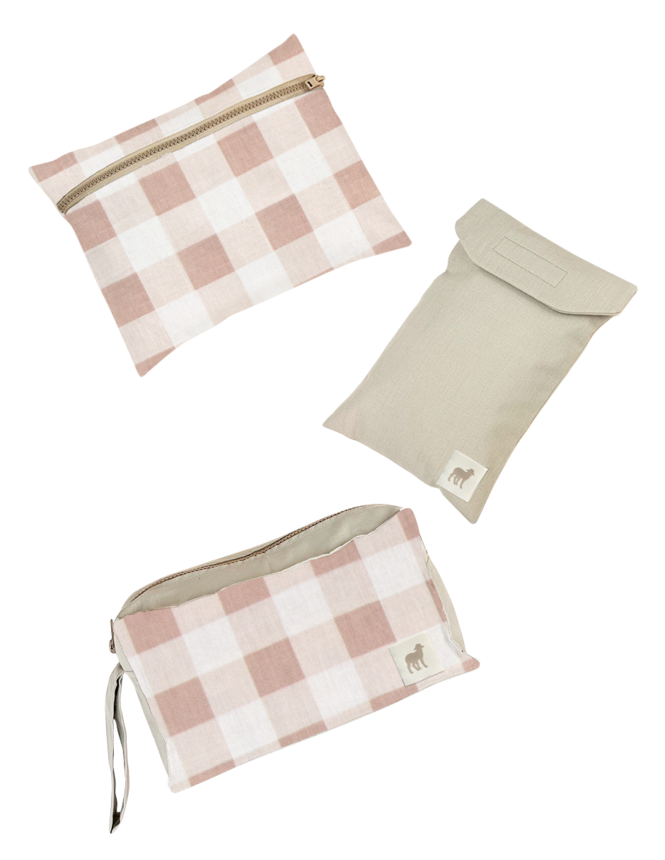 Set de 3 Estuches Organizadores - Gingham