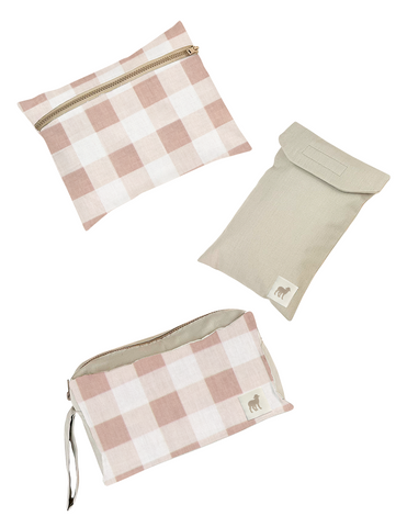 Set de 3 Estuches Organizadores - Gingham
