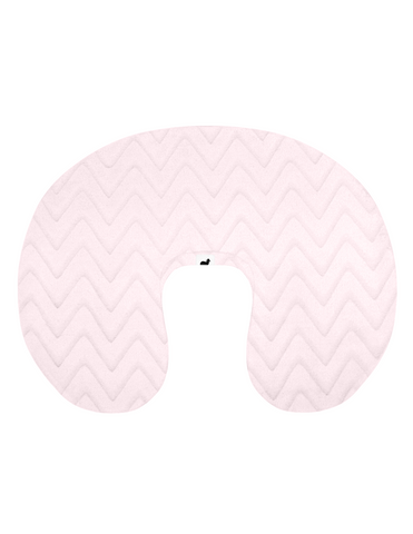 Cojín de Lactancia - Súper Suave - Zig Zag Rosa
