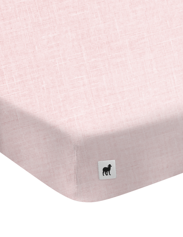 Sábana de Cajón para Mini Colecho (50x90) - Rosa