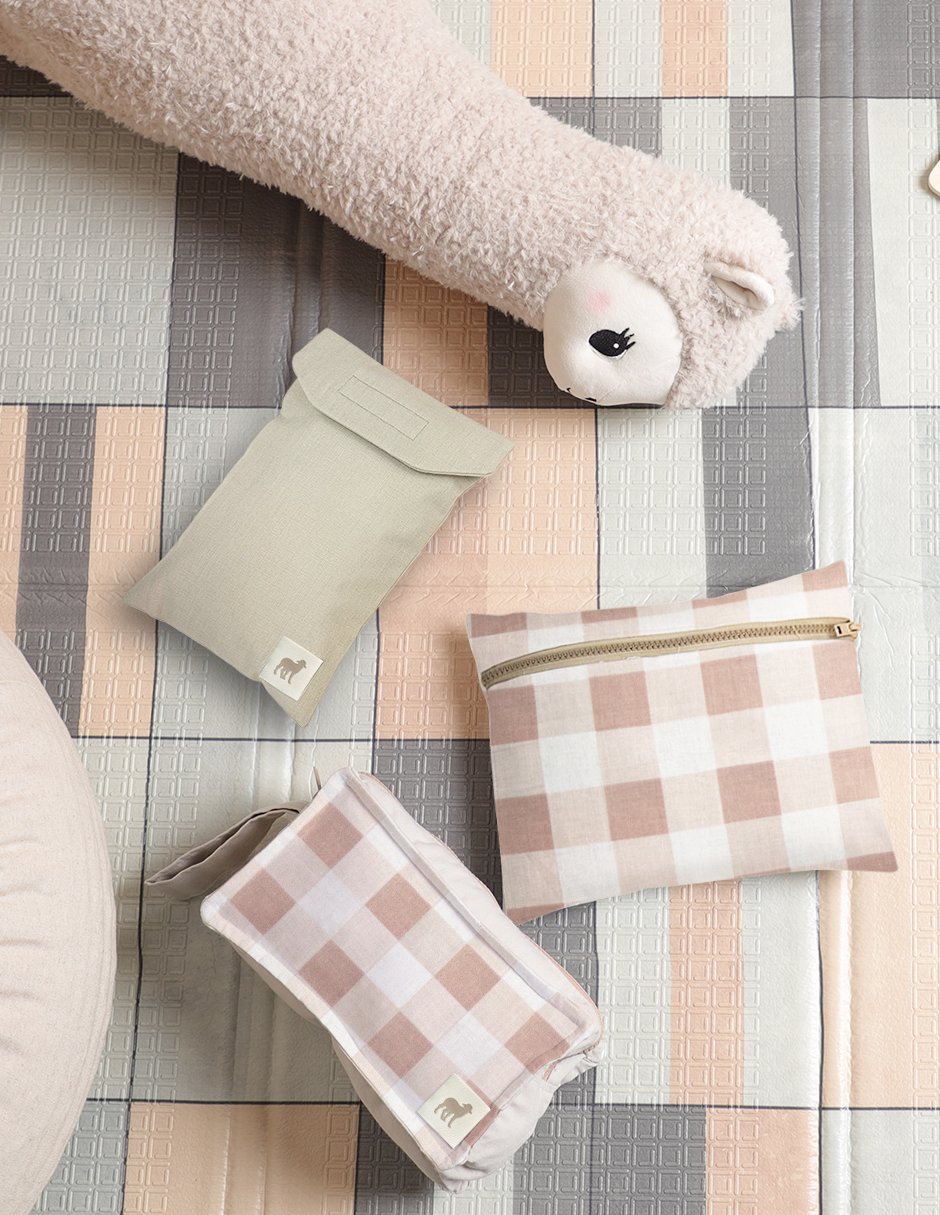 Set de 3 Estuches Organizadores - Gingham