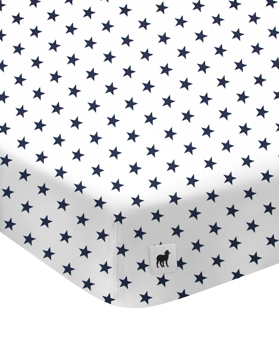 Sábana de Cajón para Cuna - Estrellas