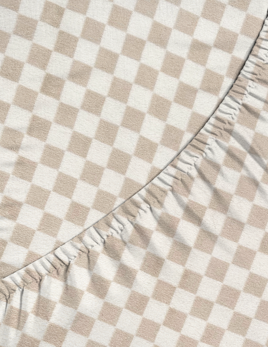 Sábana de Cajón para Colecho (70x100) - Cuadritos