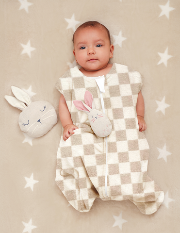 Saquito para Dormir para Bebés (0 - 6 meses) - Cuadritos