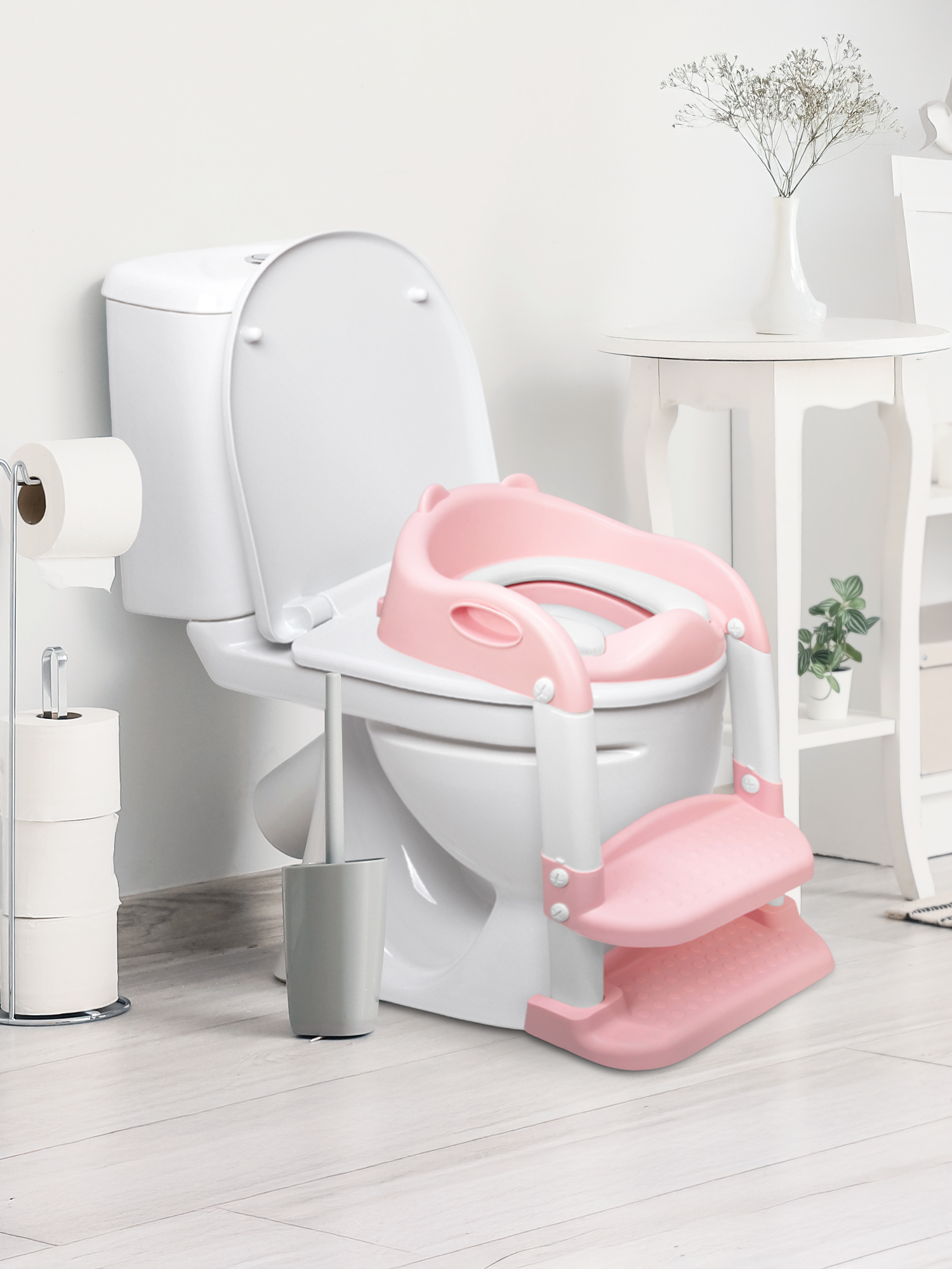 Asiento entrenador para Inodoro - Rosa