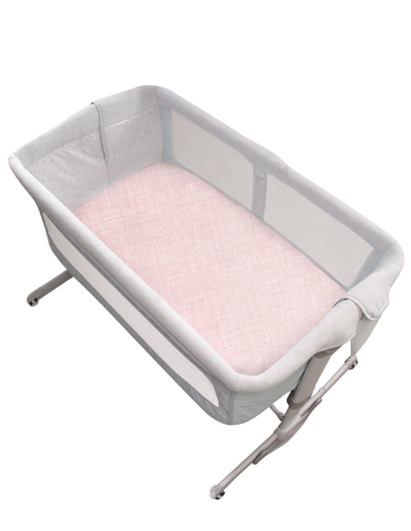 Sábana de Cajón para Mini Colecho (50x90) - Rosa