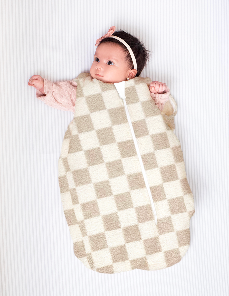 Saquito para Dormir para Bebés (0 - 6 meses) - Cuadritos