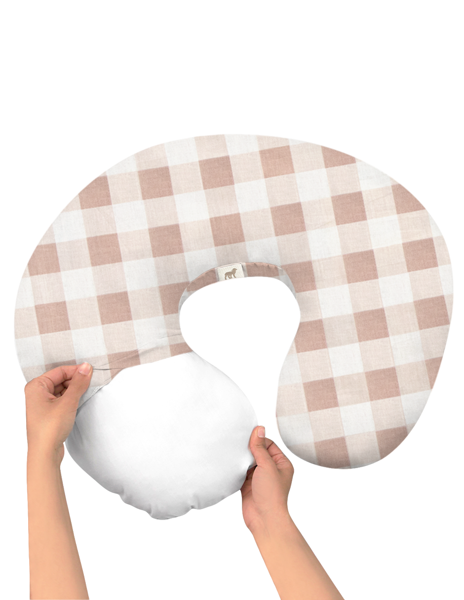 Cojín de Lactancia Gingham