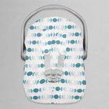 Funda protectora para portabebé - Fases Lunares