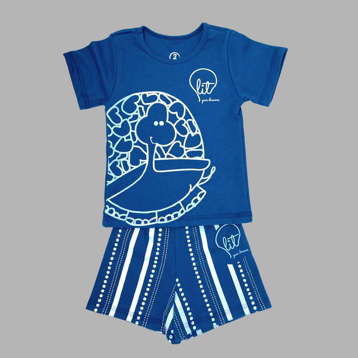Pijama para Bebé Lori Azul - 4 años
