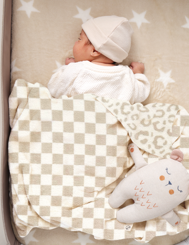 Cobijita para Bebé Súper Suave - Manchitas / Cuadritos