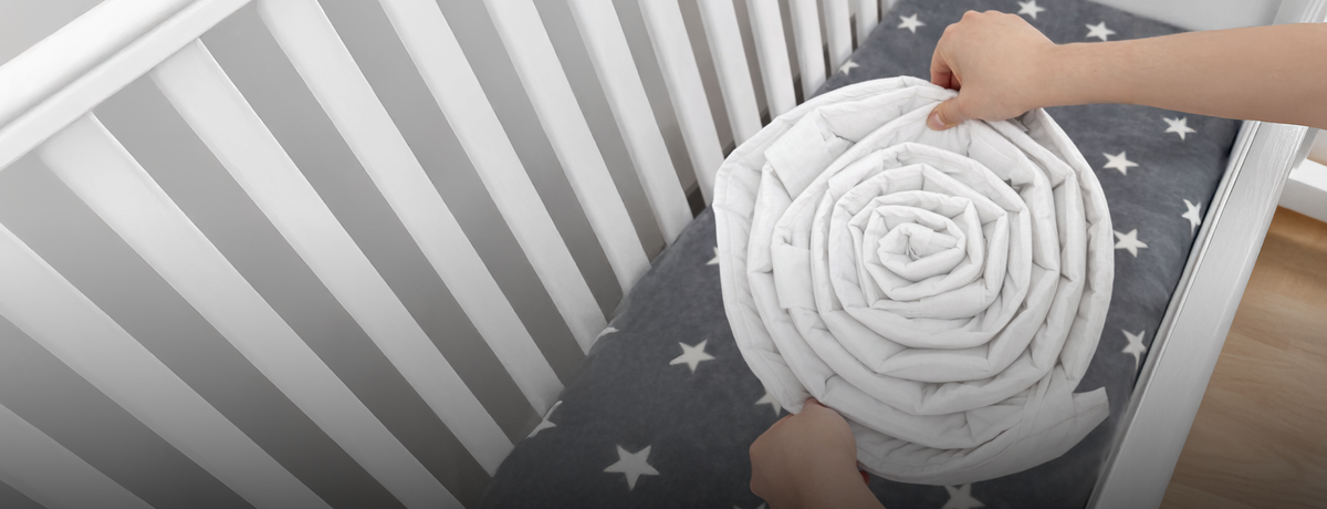 Protector para cuna blanco Nap Baby