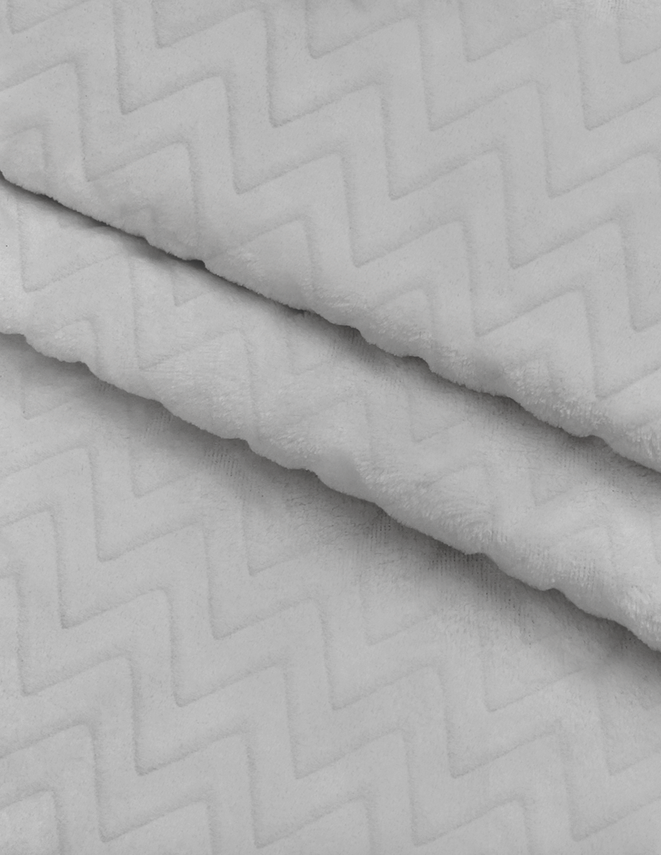 Saquito para Dormir Recién Nacido 0 a 6 Meses - Cerrado, sin Pies - Zig Zag Gris