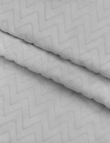 Saquito para Dormir para bebés con abertura para pies - Zig Zag Gris Perla