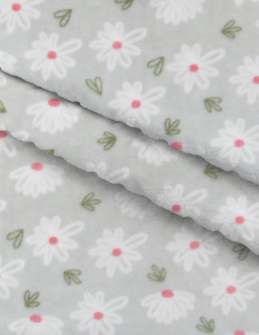 Saquito para Dormir para bebés con abertura para pies - Florecitas