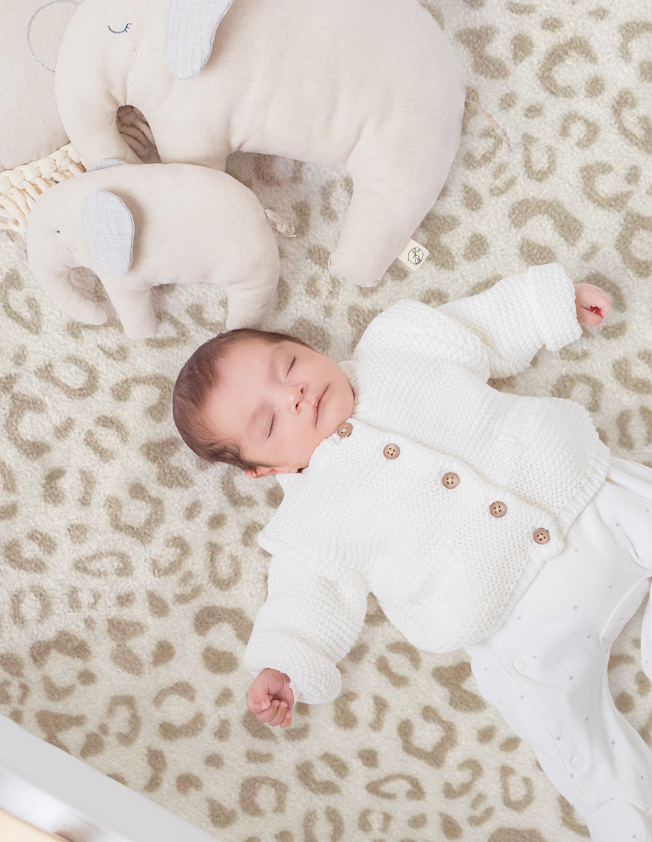 Sábana de Cajón para Colecho/Corral (74x110) - Manchitas