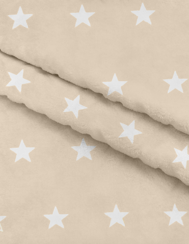 Saquito para Dormir para bebés con abertura para pies - Estrellas Beige