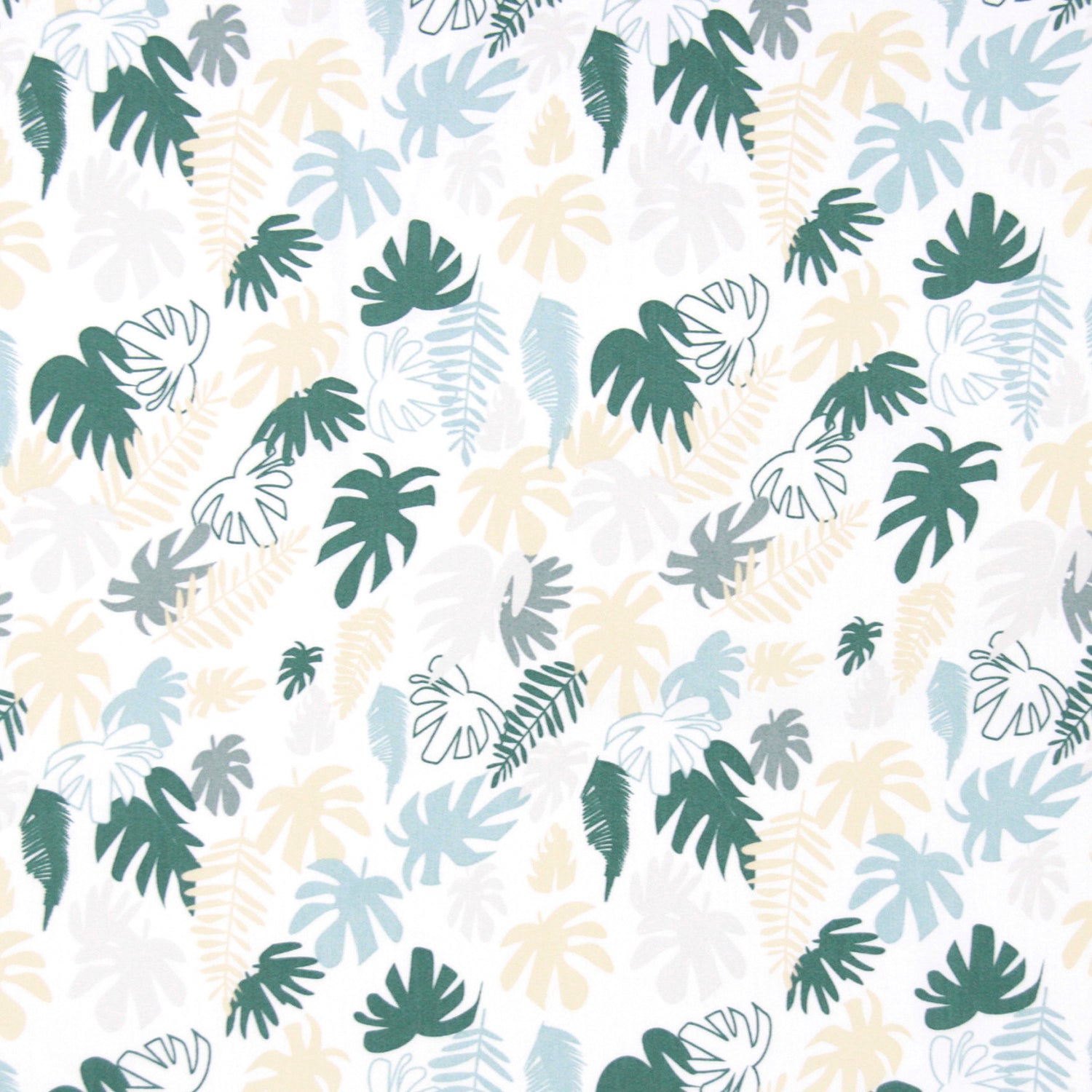 Tela Plantas - 100% Algodón