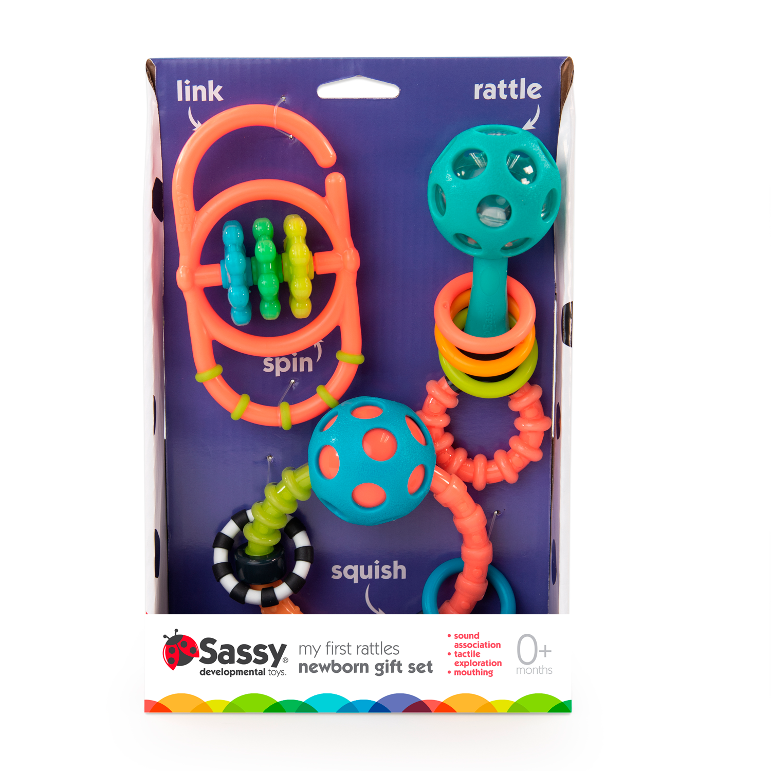 Sassy Set de Regalo Mis Primeros Sonajeros