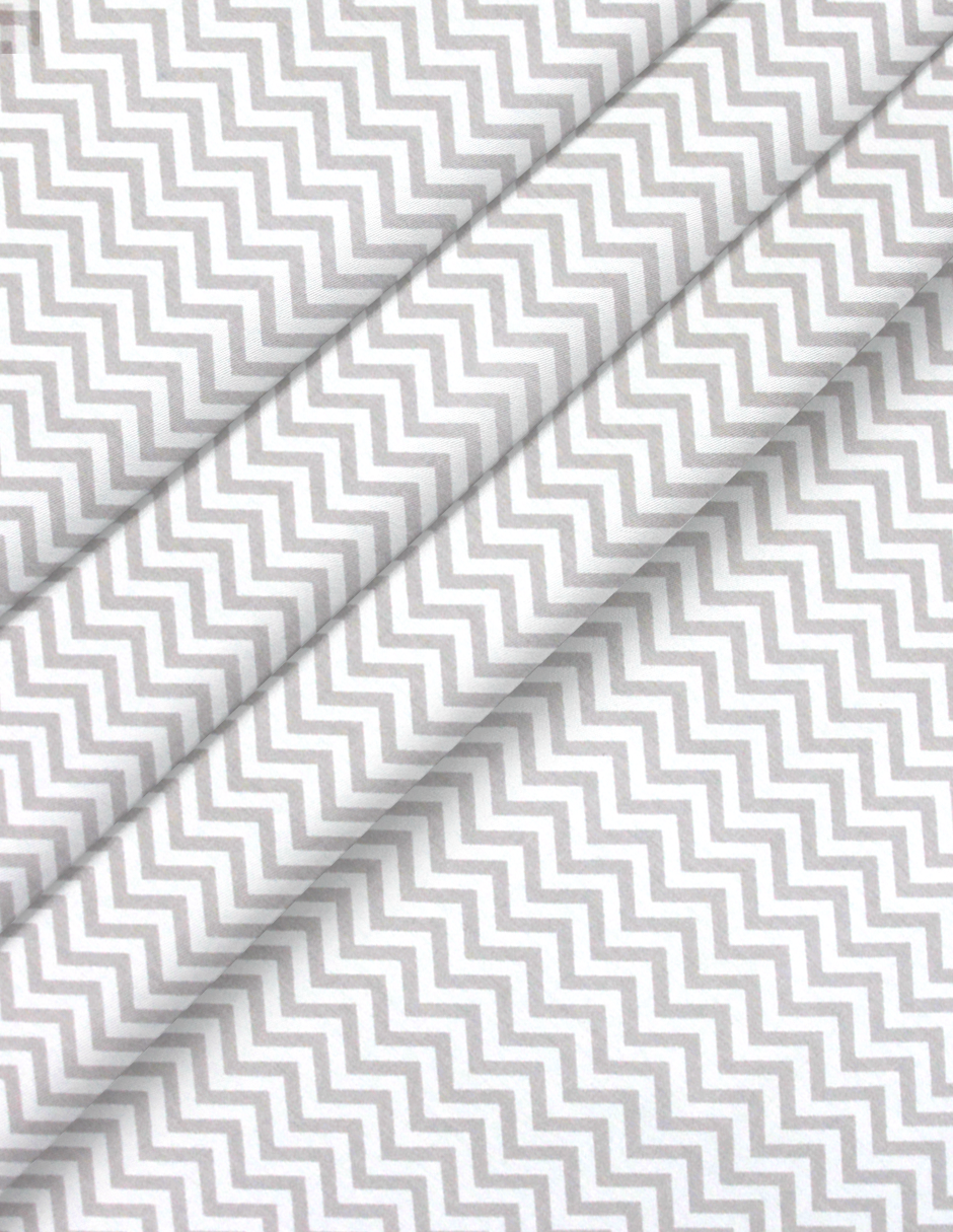 Juego para Cuna - 3 piezas - Chevron Gris