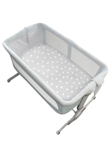 Set de 2 Sábanas de Cajón para Mini Colecho (50x90) - Lunares