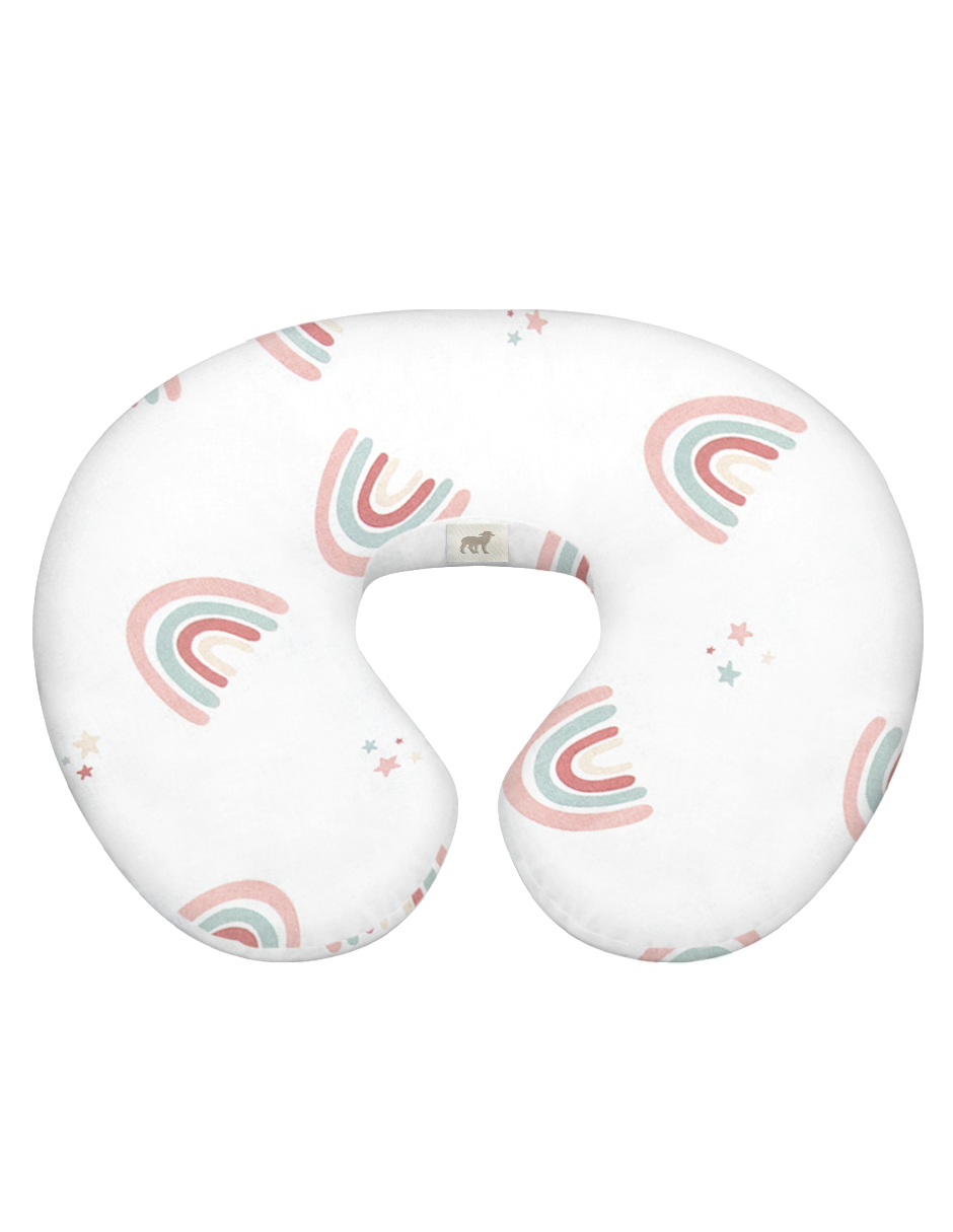 Cojín de Lactancia Arcoiris Love