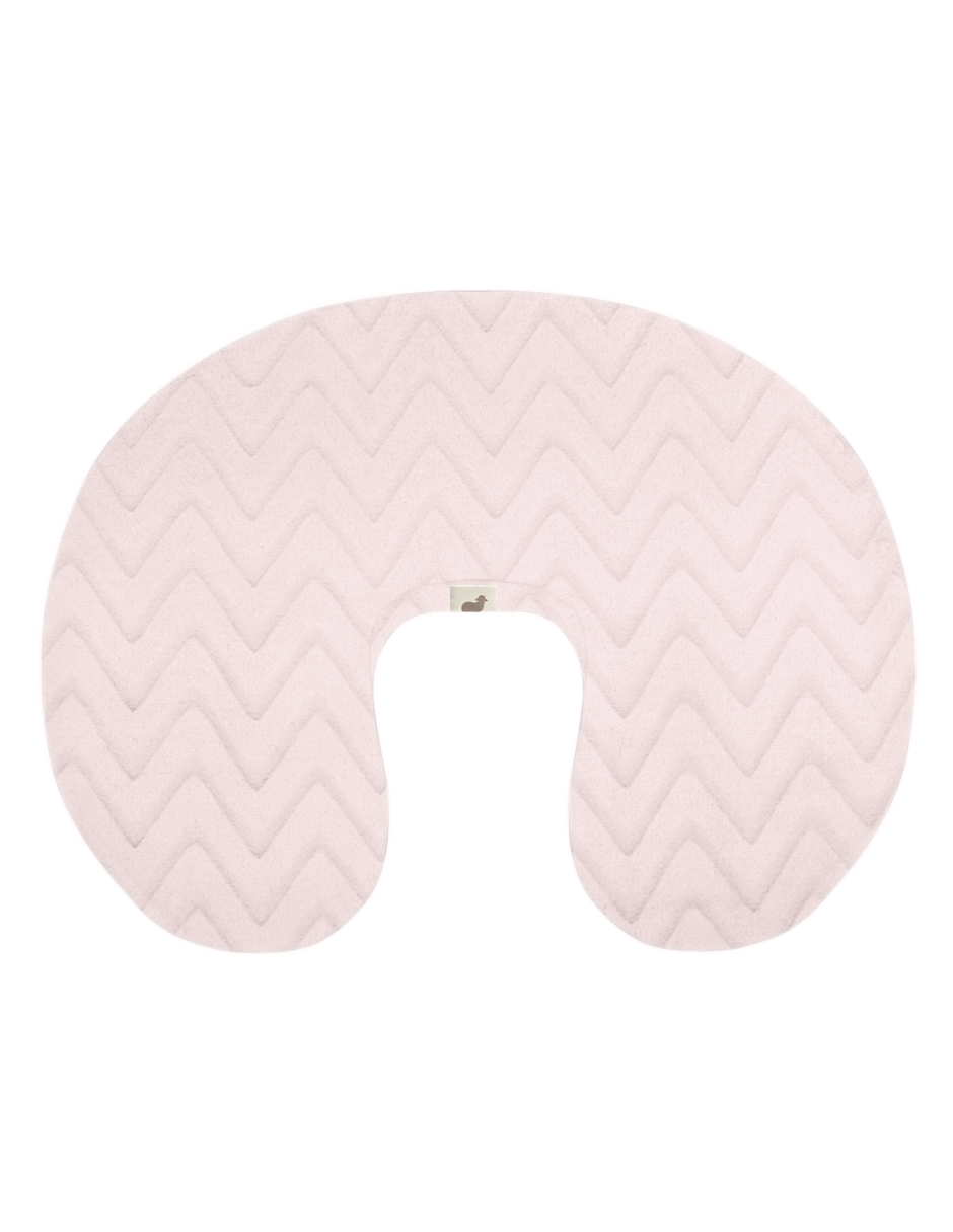 Cojín de Lactancia - Súper Suave - Zig Zag Rosa