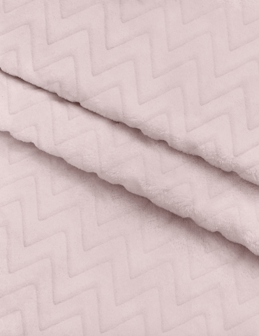 Cojín de Lactancia - Súper Suave - Zig Zag Rosa