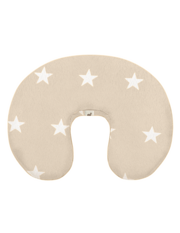 Funda para Cojín de Lactancia - Súper Suave - Estrellas Beige
