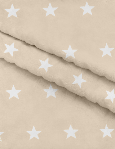 Funda para Cojín de Lactancia - Súper Suave - Estrellas Beige