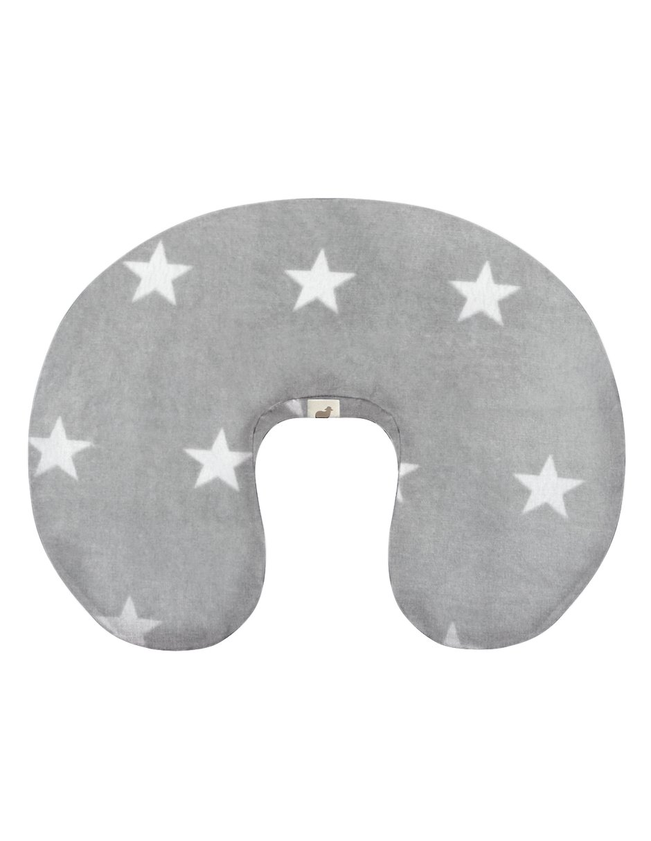 Funda para Cojín de Lactancia - Súper Suave - Estrellas Oxford